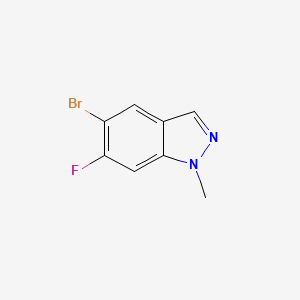 5-Bromo-6-fluoro-1-methyl-1H-indazole
