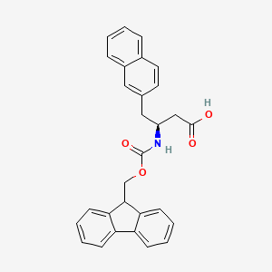 Fmoc-(S)-3-Amino-4-(2-naphthyl)-butyric acid