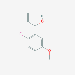 α-Ethenyl-2-fluoro-5-methoxybenzenemethanol