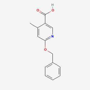 6-Benzyloxy-4-methyl-nicotinic acid