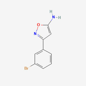 5-Amino-3-(3-bromophenyl)isoxazole