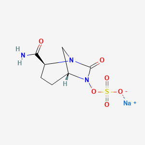 Sodium (1R,2S,5R)-2-carbamoyl-7-oxo-1,6-diazabicyclo[3.2.1]octan-6-yl sulfate