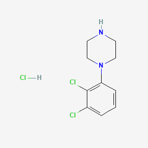 Piperazine, 1-(2,3-dichlorophenyl)-, hydrochloride (1:1)