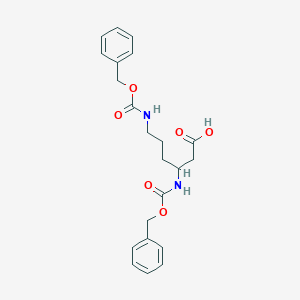 3，6-Bis[[(phenylmethoxy)carbonyl]amino]hexanoic acid