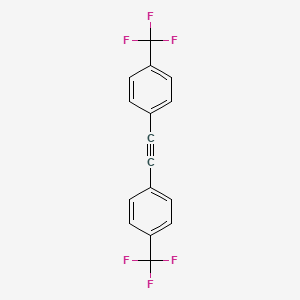 1,2-Bis[4-(trifluoromethyl)phenyl]ethyne