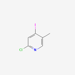 2-Chloro-4-iodo-5-methylpyridine