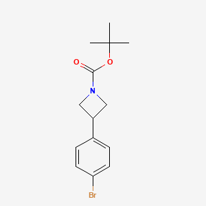 1-Boc-3-(4-bromophenyl)azetidine