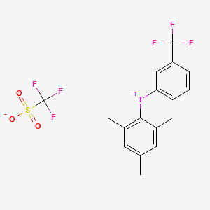 Mesityl(3-(trifluoromethyl)phenyl)iodonium trifluoromethanesulfonate