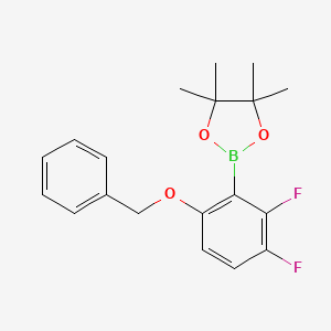 2,3-Difluoro-6-(benzyloxy)phenylboronic acid pinacol ester