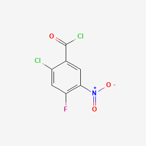 2-Chloro-4-fluoro-5-nitrobenzoylchloride