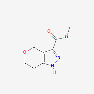 Methyl 1,4,6,7-tetrahydropyrano[4,3-c]pyrazole-3-carboxylate