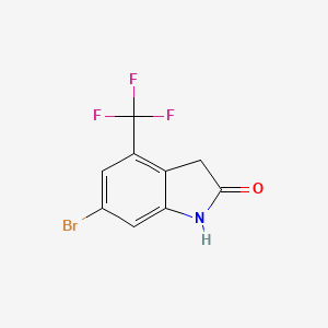 6-Bromo-4-(trifluoromethyl)indolin-2-one
