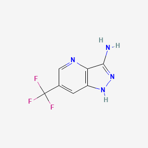 6-(Trifluoromethyl)-1H-pyrazolo[4,3-b]pyridin-3-amine