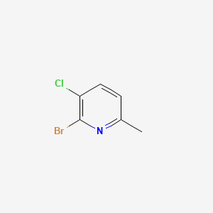 2-Bromo-3-chloro-6-methylpyridine