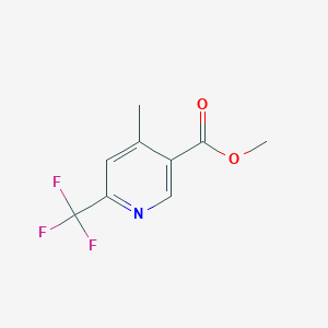 Methyl 4-methyl-6-(trifluoromethyl)-3-pyridinecarboxylate