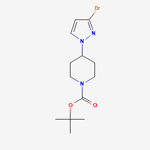 tert-Butyl 4-(3-bromo-1H-pyrazol-1-yl)piperidine-1-carboxylate