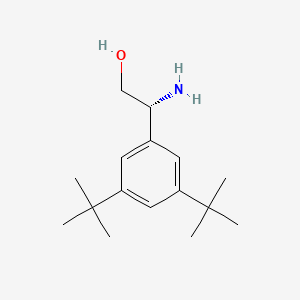 (R)-2-amino-2-(3,5-di-tert-butylphenyl)ethan-1-ol