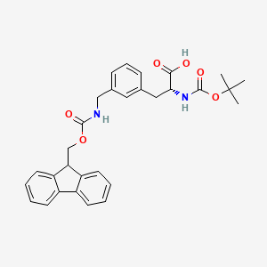 Boc-3-(Fmoc-aminomethyl)-D-phenylalanine