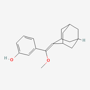 [(3-Hydroxyphenyl)Methoxymethylene]Tricyclo[3.3.1.13.7]-Decane