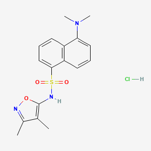 5-(Dimethylamino)-N-(3,4-dimethylisoxazol-5-yl)naphthalene-1-sulfonamide Hydrochloride