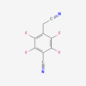 4-(Cyanomethyl)-2,3,5,6-tetrafluorobenzonitrile