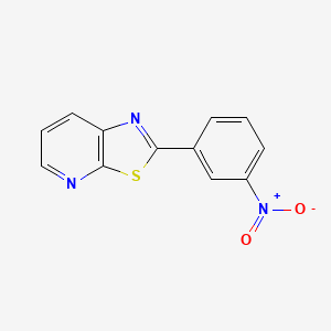 2-(3-Nitrophenyl)thiazolo[5，4-b]pyridine