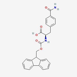 Fmoc-4-carbamoyl-D-phenylalanine