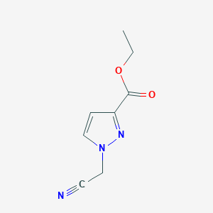 Ethyl 1-(cyanomethyl)-1H-pyrazole-3-carboxylate