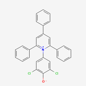 2,6-Dichloro-4-(2,4,6-triphenyl-1-pyridinio)phenolate