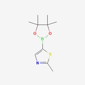 2-Methyl-5-(4,4,5,5-tetramethyl-1,3,2-dioxaborolan-2-yl)thiazole