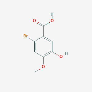 2-Bromo-5-hydroxy-4-methoxybenzoic Acid