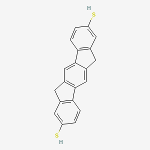 6，12-Dihydroindeno[1，2-b]fluorene-2，8-dithiol