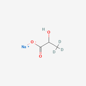 Sodium 2-hydroxypropanoate-3,3,3-d3