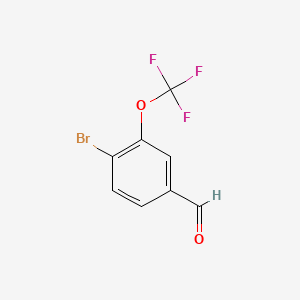 4-Bromo-3-(trifluoromethoxy)benzaldehyde