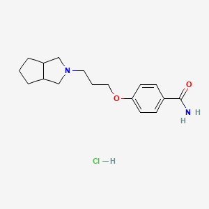 4-(3-(Hexahydrocyclopenta[c]pyrrol-2(1H)-yl)propoxy)benzamide Hydrochloride