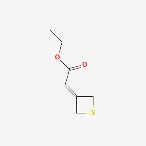Ethyl 2-(thietan-3-ylidene)acetate