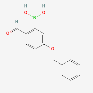 (5-(Benzyloxy)-2-formylphenyl)boronic acid
