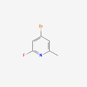 4-Bromo-2-fluoro-6-methylpyridine