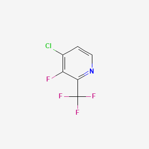 4-Chloro-3-fluoro-2-(trifluoromethyl)pyridine
