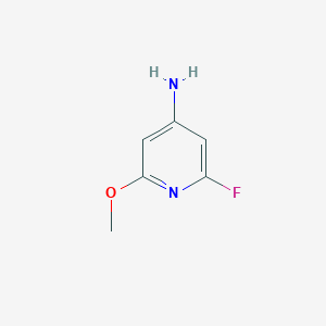 4-Amino-2-fluoro-6-methoxypyridine