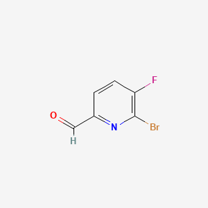 6-Bromo-5-fluoropyridine-2-carbaldehyde