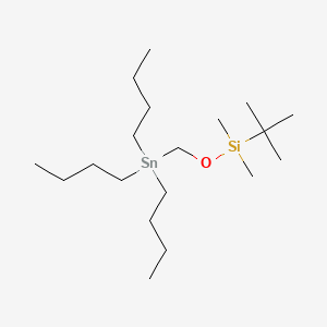 Tert-butyl-dimethyl-(tributylstannylmethoxy)silane