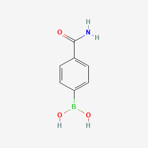 4-Aminocarbonylphenylboronic acid, 97%