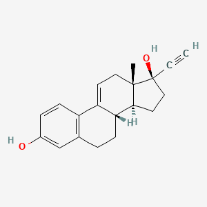 (8S,13S,14S,17R)-17-Ethynyl-13-methyl-7,8,12,13,14,15,16,17-octahydro-6H-cyclopenta[a]phenanthrene-3,17-diol