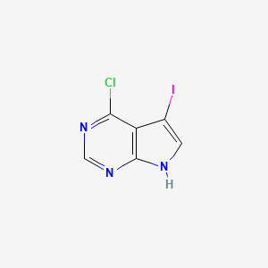 6-Chloro-7-iodo-deazapurine, 96%