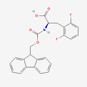 (R)-2-((((9H-Fluoren-9-yl)methoxy)carbonyl)amino)-3-(2,6-difluorophenyl)propanoic acid