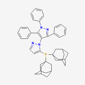 5-(Di(adamantan-1-yl)phosphino)-1',3',5'-triphenyl-1'H-1,4'-bipyrazole