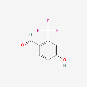4-Hydroxy-2-(trifluoromethyl)benzaldehyde