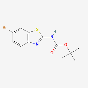 tert-Butyl (6-bromobenzo[d]thiazol-2-yl)carbamate