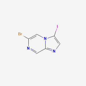 6-Bromo-3-iodoimidazo[1,2-a]pyrazine